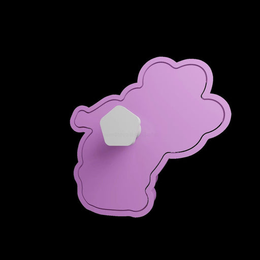 Selling3D Casa, arredamento e bricolage:Articoli per cucina e bar:Accessori per pasticceria:Formine e stampi per biscotti Gnomo cuore idea san valentino cookie cutter formina tagliabiscotti con manico