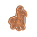 Selling3D Casa, arredamento e bricolage:Articoli per cucina e bar:Accessori per pasticceria:Formine e stampi per biscotti Lama tipo fortnite cookie cutter formina tagliabiscotti o PDZ 8cm