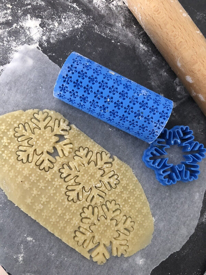 Mattarello decorativo pasta di zucchero cookie cutter Natale compleanno - 3d Selling
