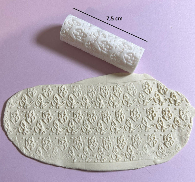 Mattarello decorativo pattern farfall per cookie cutter pasta di zucchero frolla - 3d Selling