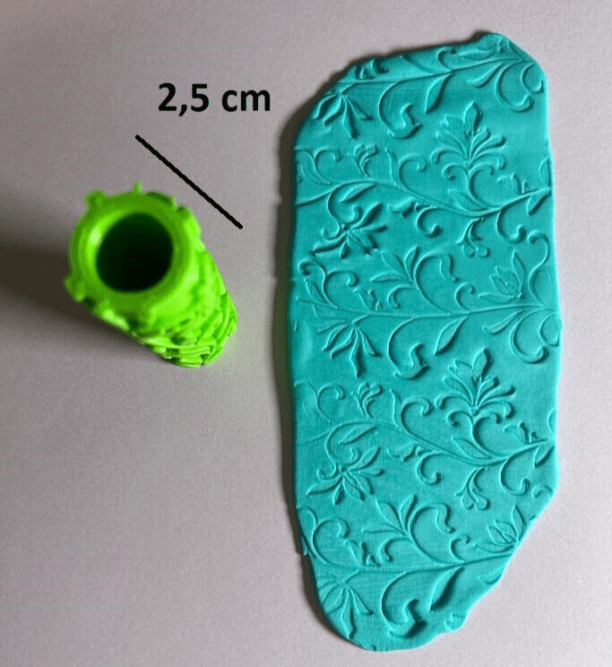 Mattarello decorativo pattern fiori giglio comunione per cookie cutter - 3d Selling
