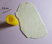 Mattarello decorativo pattern rombi per cookie cutter pasta di zucchero - 3d Selling
