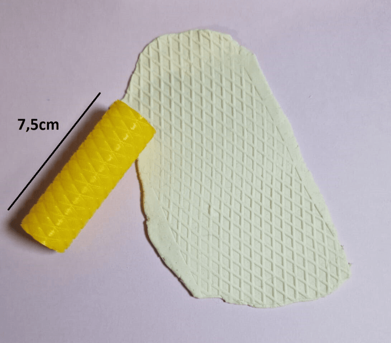 Mattarello decorativo pattern rombi per cookie cutter pasta di zucchero - 3d Selling