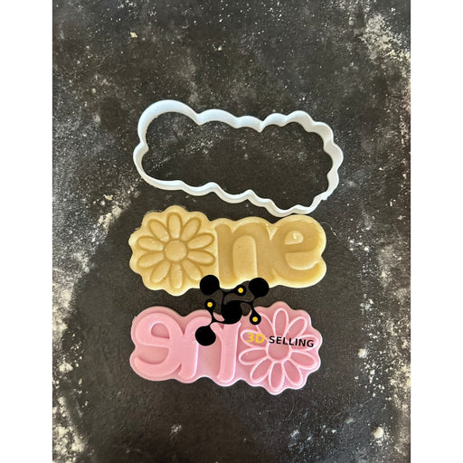 Selling3D Casa, arredamento e bricolage:Articoli per cucina e bar:Accessori per pasticceria:Formine e stampi per biscotti One cookie cutter compleanno formina tagliabiscotti o PDZ cake design 8CM
