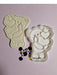 Selling3D Casa, arredamento e bricolage:Articoli per cucina e bar:Accessori per pasticceria:Formine e stampi per biscotti Orsetto teddy cuore San Valentino cookie cutter formina tagliabiscotti
