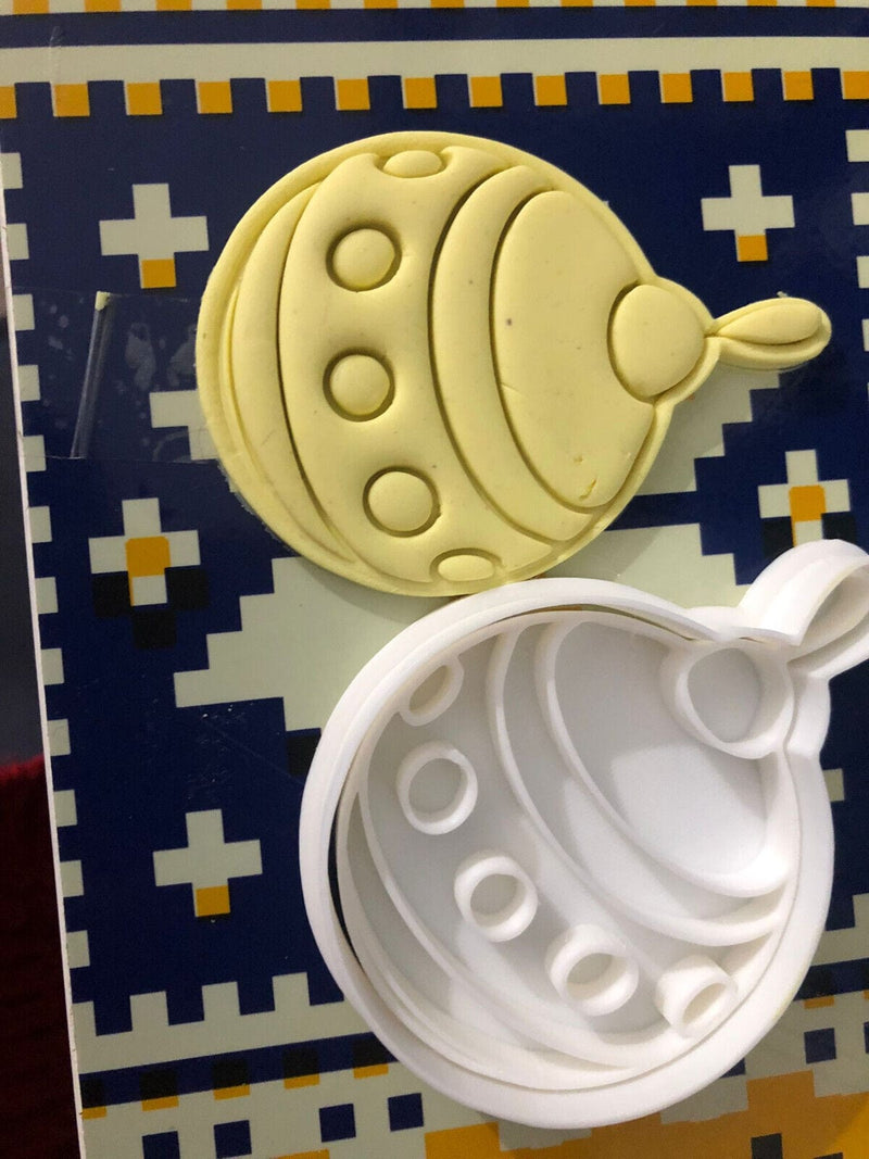 Pallina di Natale Formine Biscotti Cookie Cutter Natalizi - 3d Selling