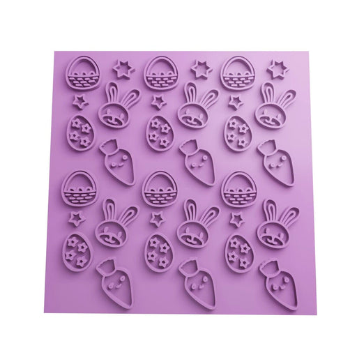 Selling3D Casa, arredamento e bricolage:Articoli per cucina e bar:Accessori per pasticceria:Formine e stampi per biscotti Pattern emboss di Pasqua cookie cutter formina tagliabiscotti PDZ 10cm per 10cm