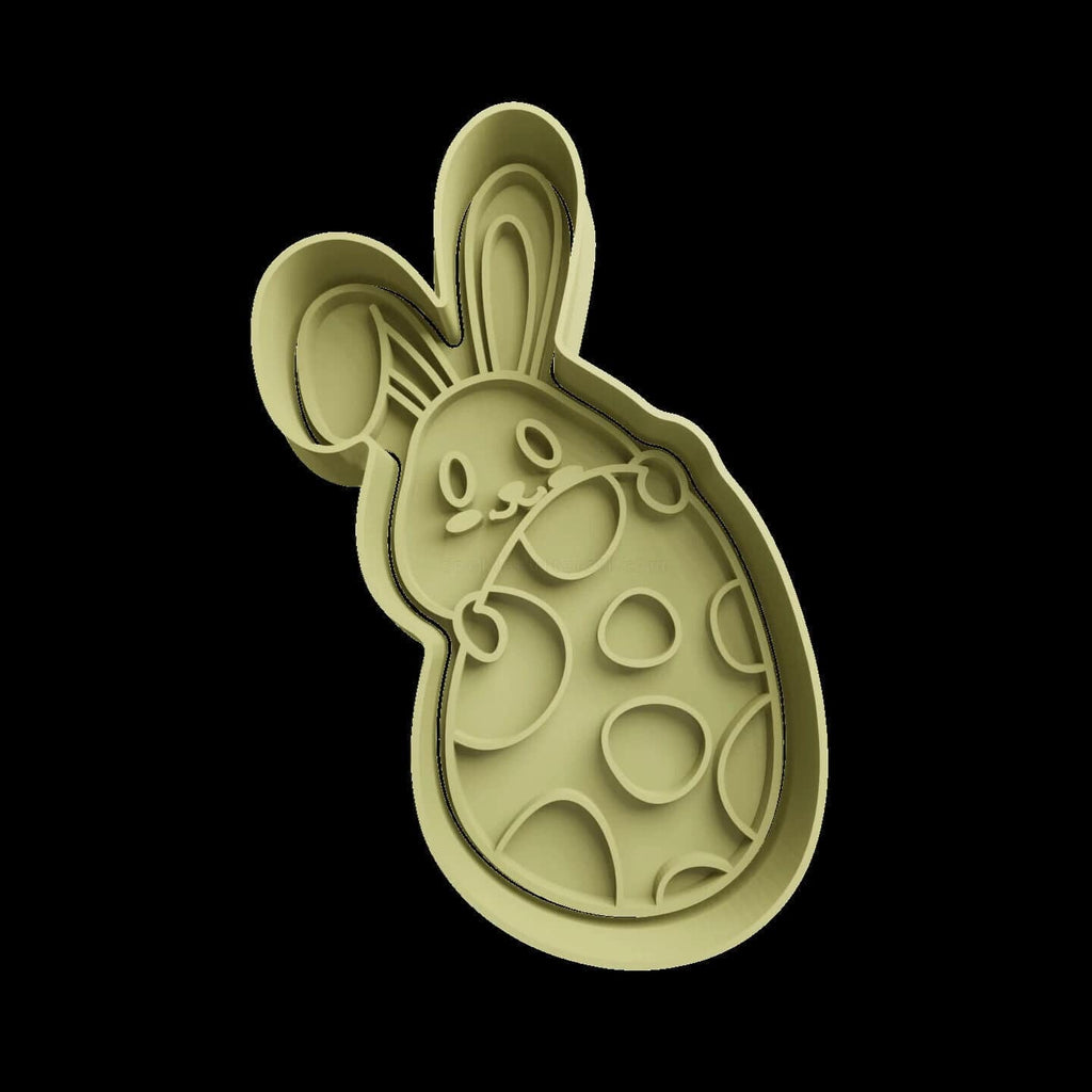 Coniglietto di Pasqua con manico cookie cutter formina tagliabiscotti — 3d  Selling