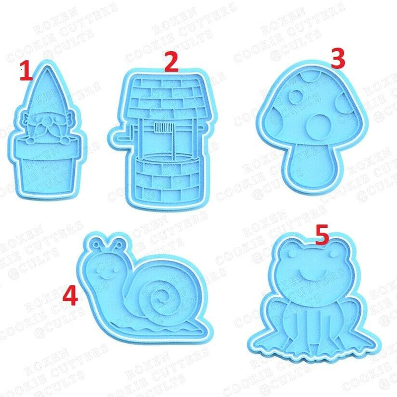 Bosco insetti set 5 pezzi cookie cutter formina tagliabiscotti PDZ - 3d Selling