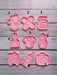 Selling3D Casa, arredamento e bricolage:Articoli per cucina e bar:Accessori per pasticceria:Formine e stampi per biscotti Set Completo da 7.5cm ogni pezzo Set 9 pezzi cookie cutter tema ospedale formina tagliabiscotti cake design PDZ