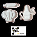 Selling3D Casa, arredamento e bricolage:Articoli per cucina e bar:Accessori per pasticceria:Formine e stampi per biscotti Set Completo Set cookie cutter cucina mattarello grembiule cappello  formina tagliabiscotti