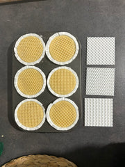 Pattern texure cookie cutter cuori pied di poule zig zag pasta di zucchero - 3d Selling