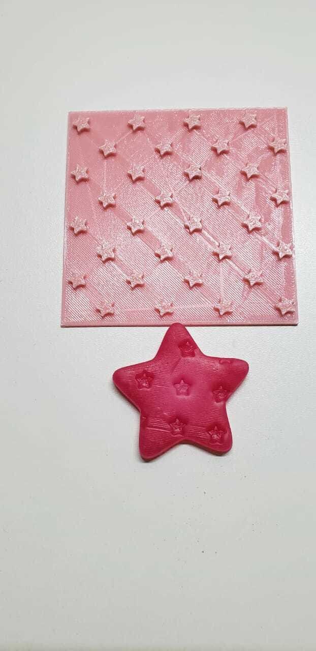 Stelle Pattern texture marker per cookie cutter formina tagliabiscotti - 3d Selling