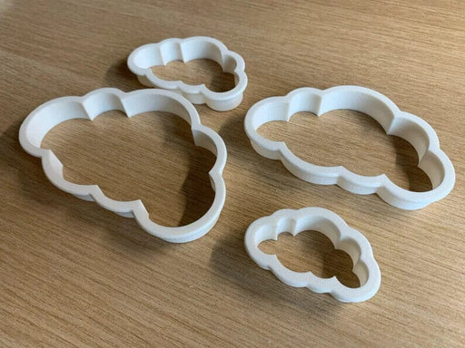 selling3d Casa, arredamento e bricolage:Articoli per cucina e bar:Accessori per pasticceria:Formine e stampi per biscotti Tagliabiscotti a forma di nuvola - 4 dimensioni