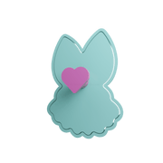 Vestino fatina con manico cookie cutter formina tagliabiscotti 8 CM - 3d Selling