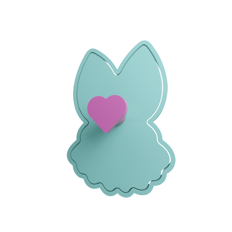 Vestino fatina con manico cookie cutter formina tagliabiscotti 8 CM - 3d Selling