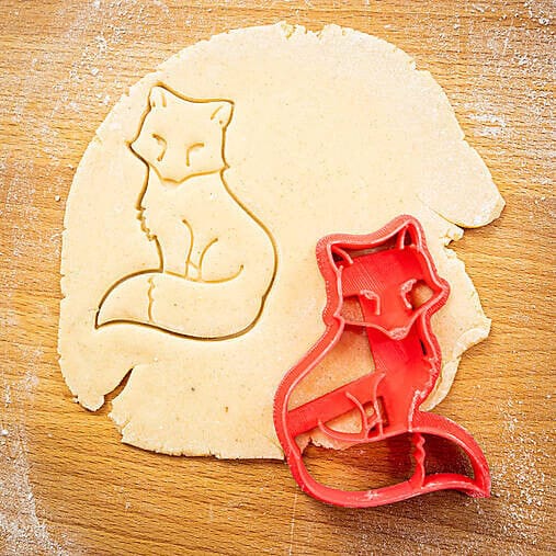 Volpe cookie cutter formina tragliabiscotti - 3d Selling