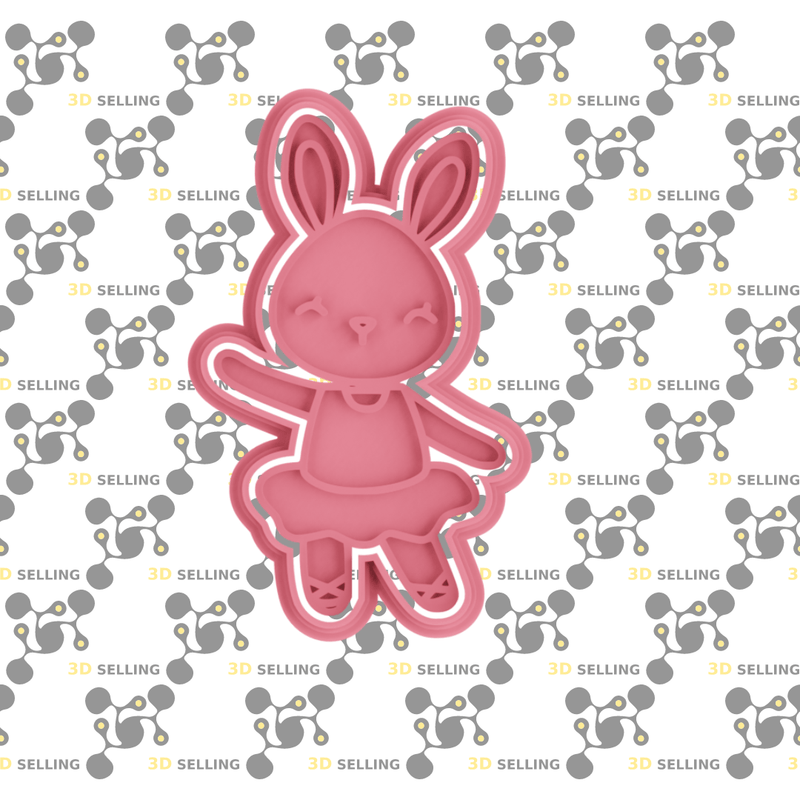 Coniglietta in tutu' - 3d Selling