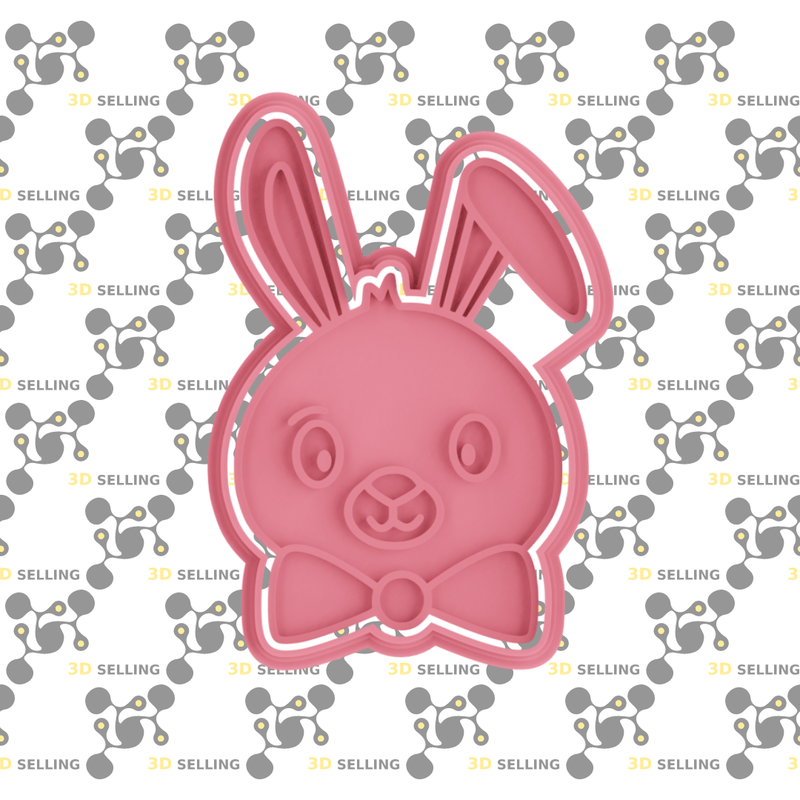 Coniglietto con papillon - 3d Selling