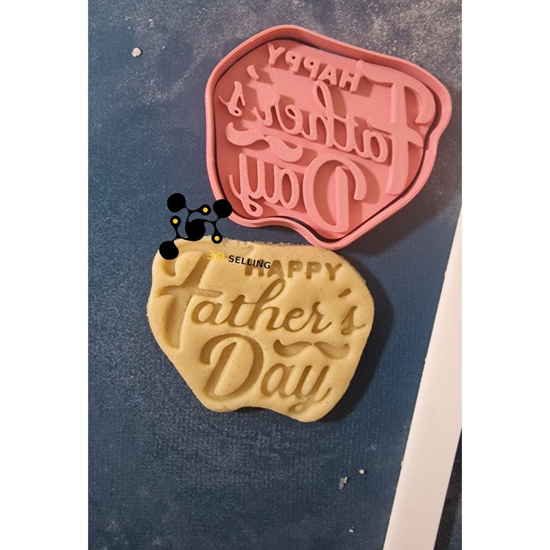 Happy Fathers Day 9cm - 3d Selling