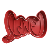 Love in corsivo 8cm - 3d Selling