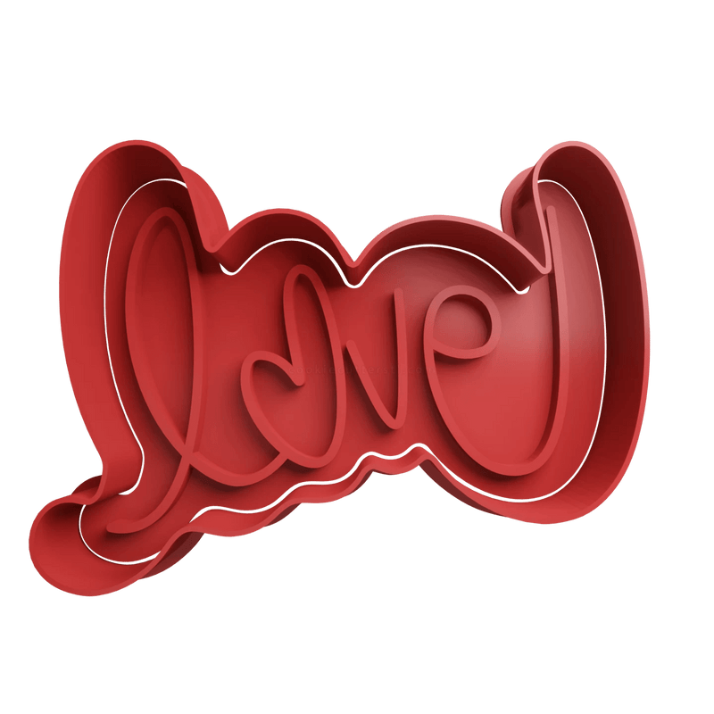 Love in corsivo 8cm - 3d Selling