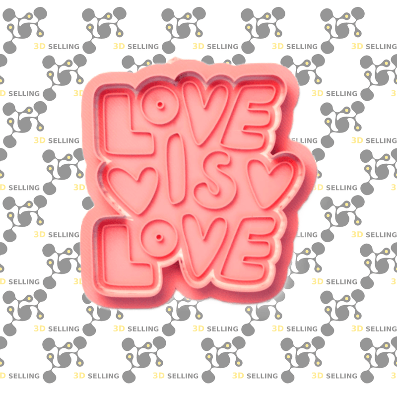 Love is Love 9cm - 3d Selling