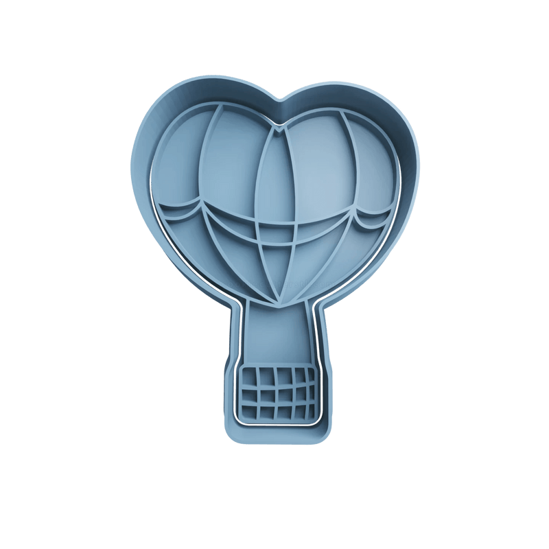 Mongolfiera cuore 8cm - 3d Selling