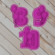 Numeri con Palloncini - 3d Selling