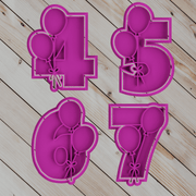 Numeri con Palloncini - 3d Selling