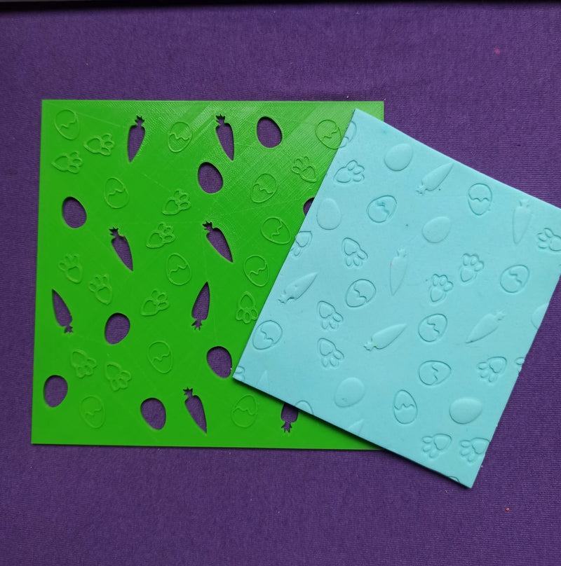 Pattern Pasqua stencil 10*10 - 3d Selling