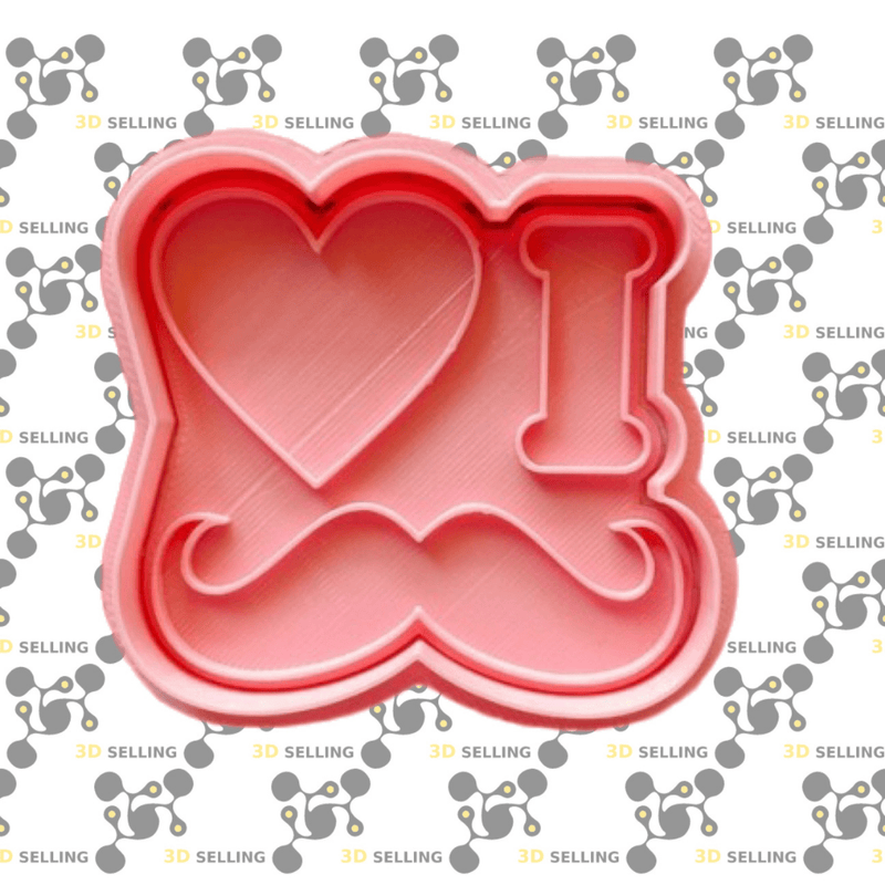 Stampo I love - 3d Selling