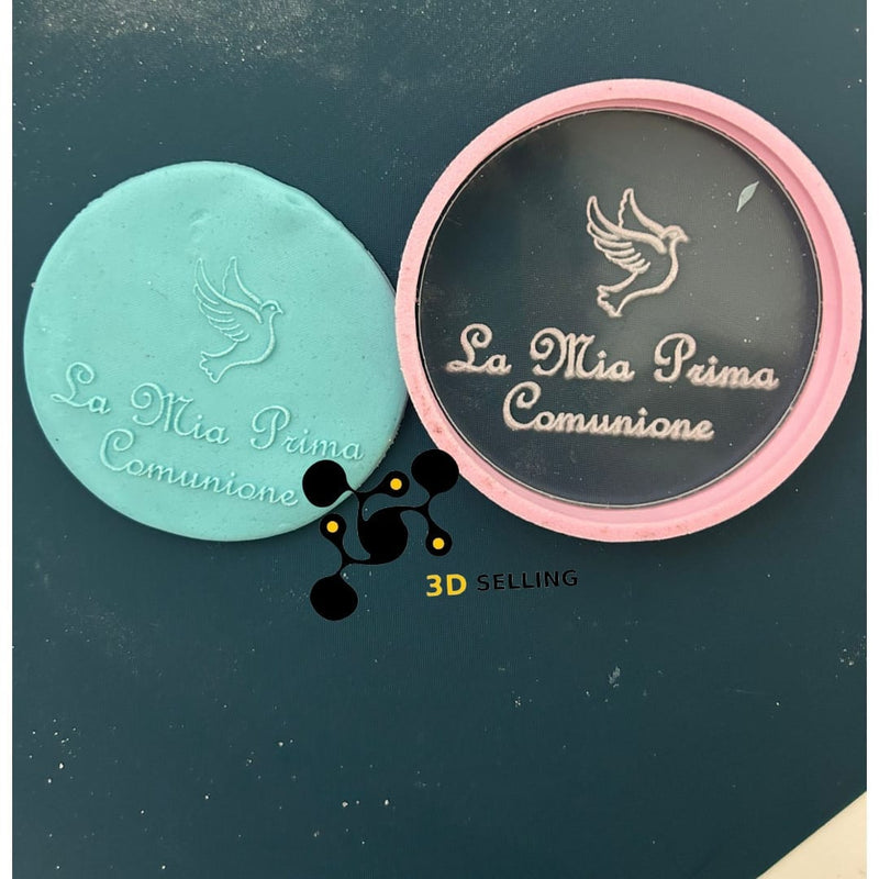 Stampo in acrilico + cutter La Mia Prima Comunione - 3d Selling