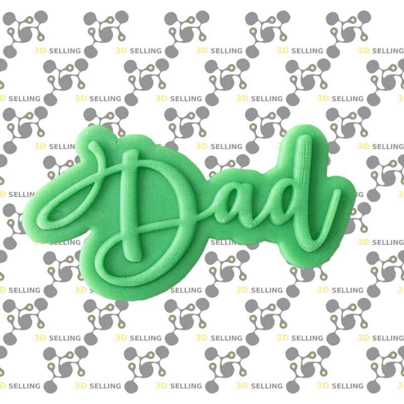 Stampo in acrilico DAD 10cm - 3d Selling