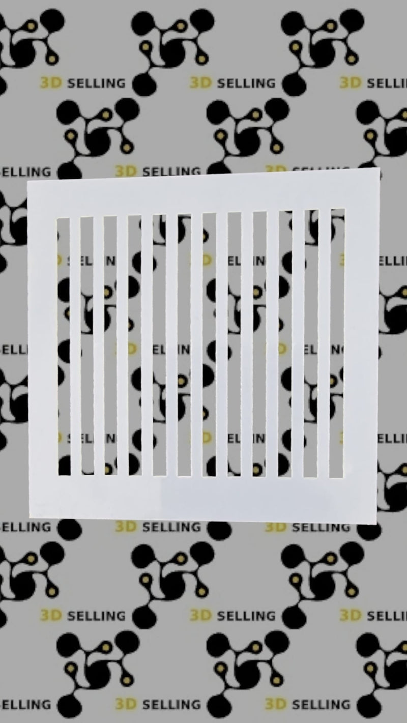 Stencil 10*10  Linee - 3d Selling
