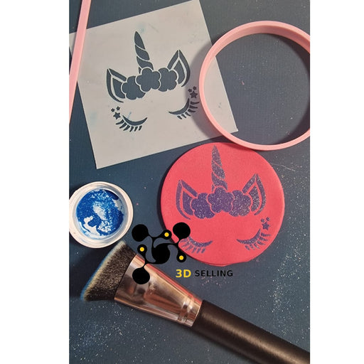 Selling3D Stencil Unicorno