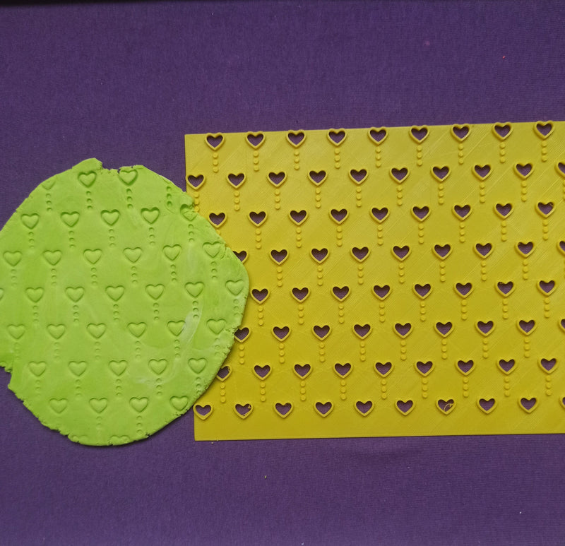 Texture Pattern cuori idea san valentino 10*10 - 3d Selling